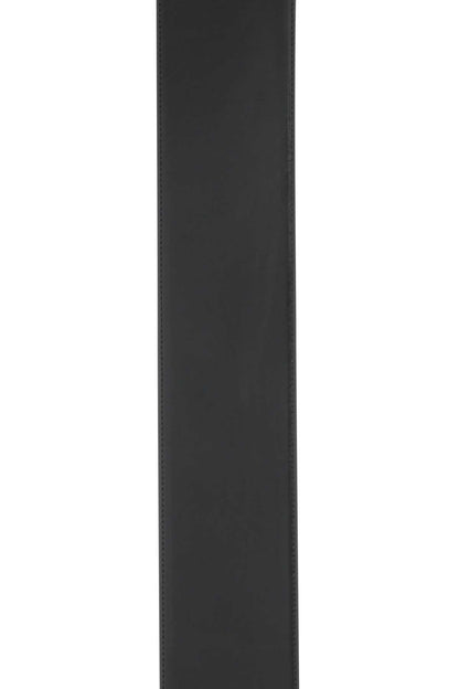 Alexander Mcqueen Women Black Leather Belt by Luosophy