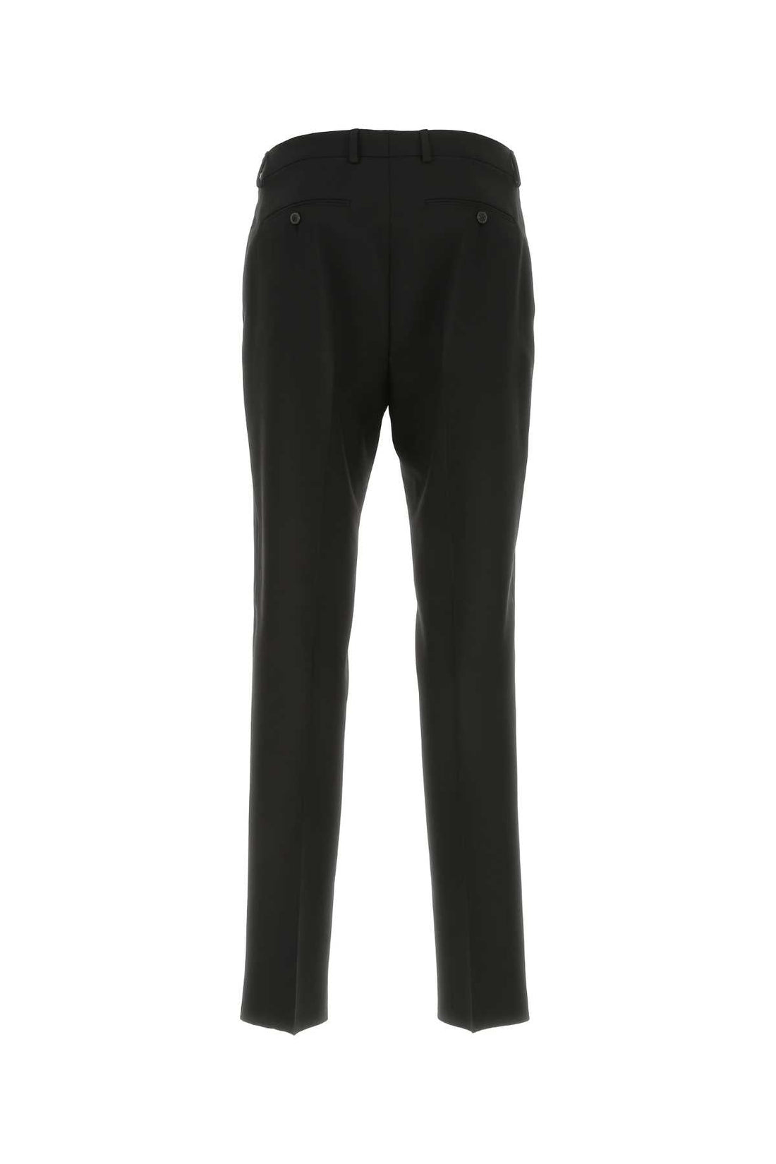 Valentino Garavani Men Black Wool Pant by Luosophy