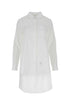 Thom Browne Women White Poplin Oversize Shirt by Luosophy