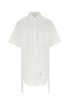 Thom Browne Women White Poplin Shirt Mini Dress by Luosophy