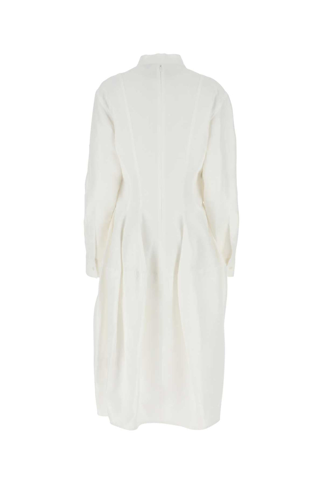 Bottega Veneta Women White Viscose Blend Dress by Luosophy