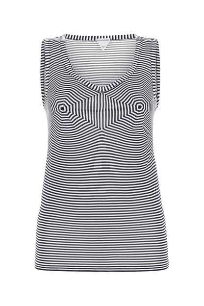Bottega Veneta Women Embroidered Viscose Tank Top by Luosophy