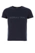 Saint Laurent Men Navy Blue Cotton T-Shirt by Luosophy