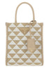 Prada Women Embroidered Fabric Micro Symbole Handbag by Luosophy