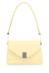 Lanvin Women Pastel Yellow Leather Concerto Shoulder Bag by Luosophy