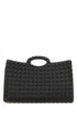 Valentino Garavani Men Black Rubber Le Troisiã¨Me Shopping Bag by Luosophy