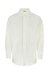 Valentino Garavani Men White Tech Nylon Oversize Shirt by Luosophy