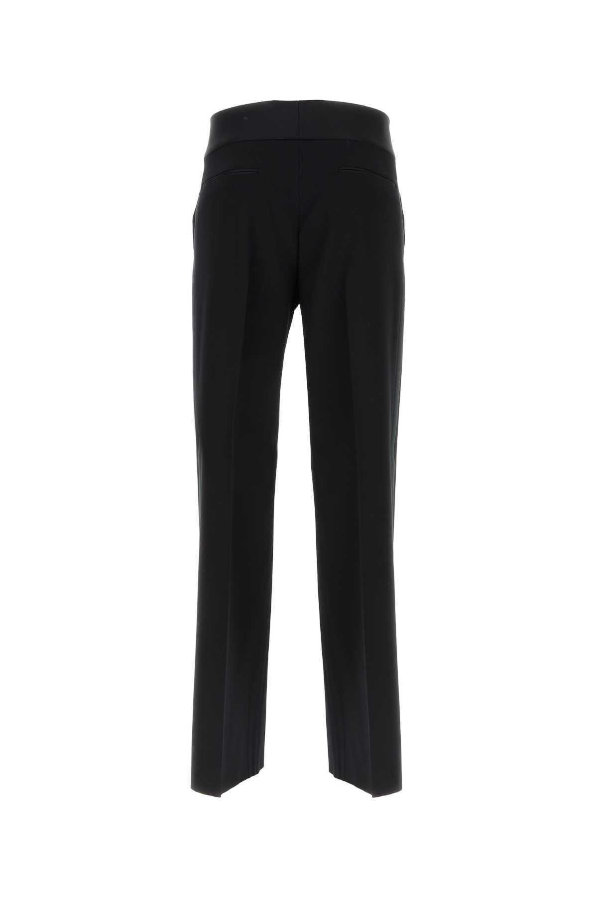 Valentino Garavani Men Black Wool Pant by Luosophy
