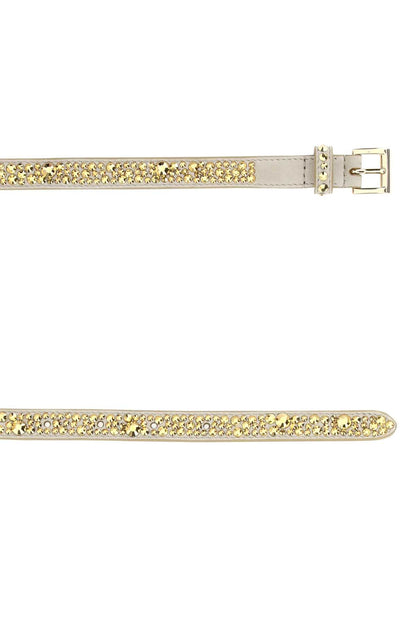 Prada Women Embellished Suede Belt by Luosophy