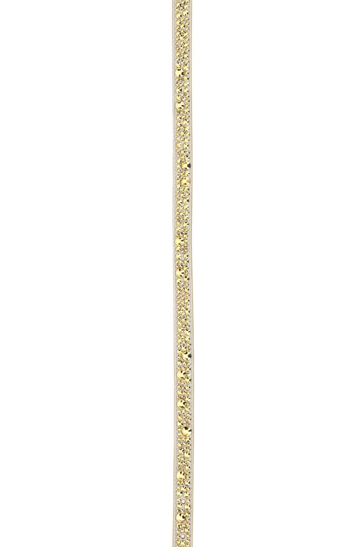 Prada Women Embellished Suede Belt by Luosophy