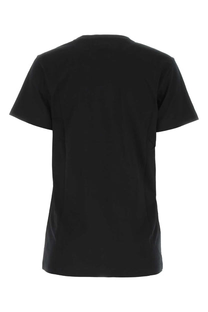 Isabel Marant Etoile Women Black Cotton Aby T-Shirt  DestGlow