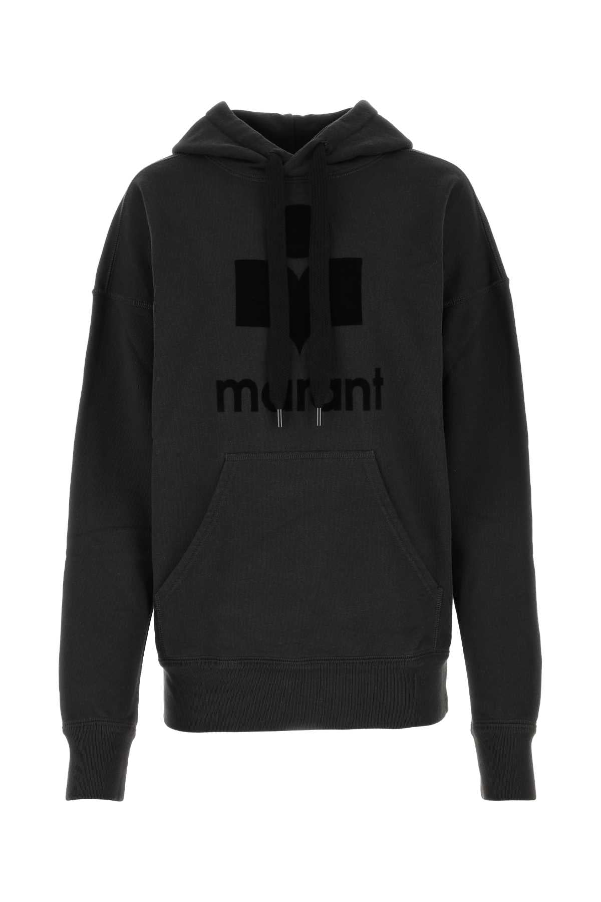 Isabel Marant Etoile Women Black Cotton Blend Mansel Sweatshirt by Luosophy
