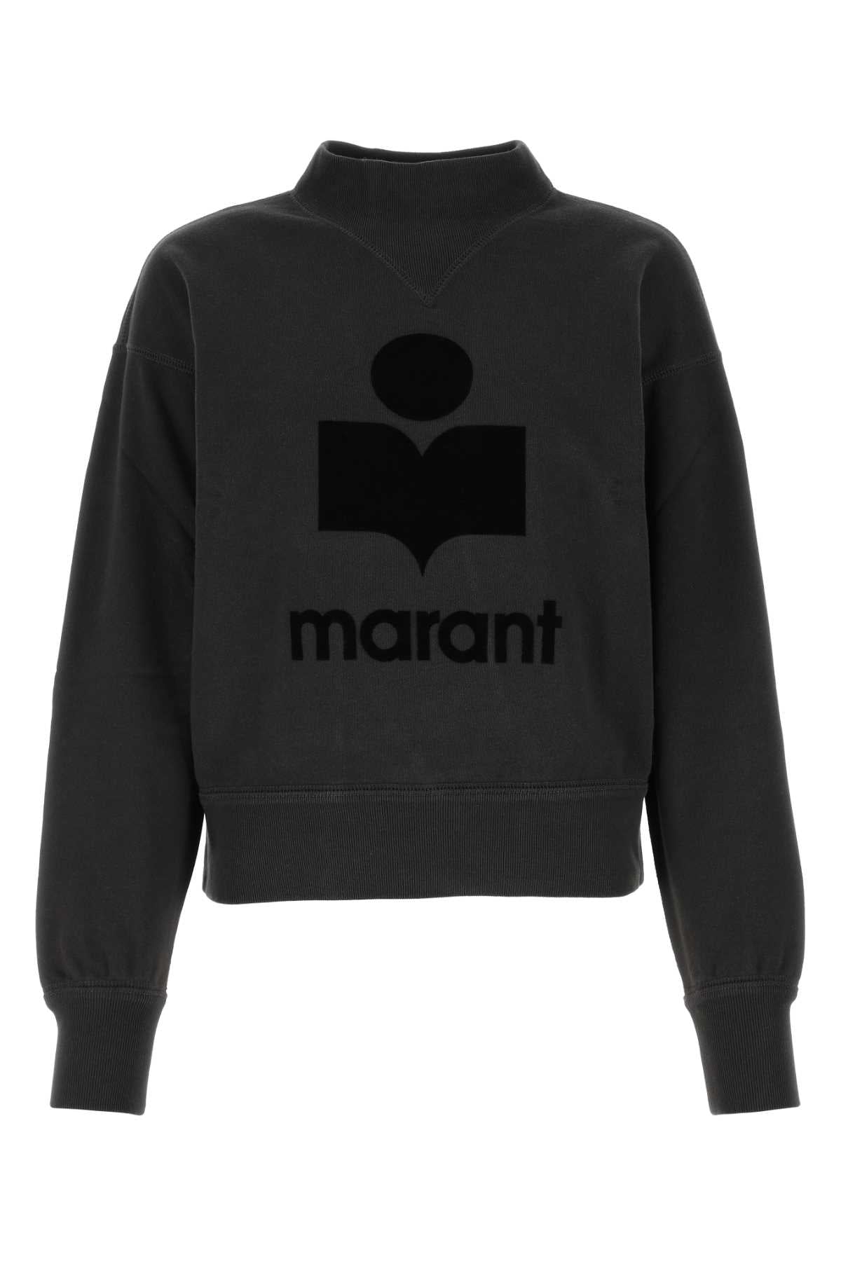Isabel Marant Etoile Women Slate Cotton Moby Sweatshirt by Luosophy