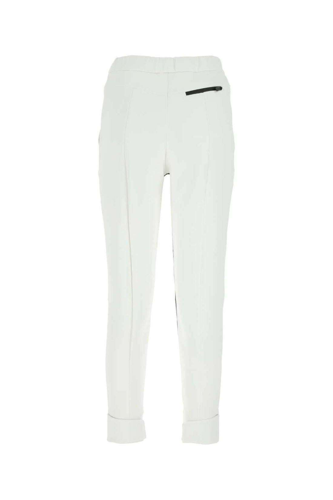Prada Women White Neoprene Pant by Luosophy