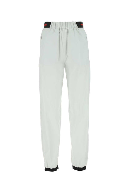 Prada Women Chalk Nylon Tech Pant by Luosophy