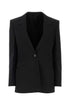 Givenchy Women Black Wool Blend Blazer by Luosophy