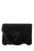 Palm Angels Women Embellished Suede Palm Beach Crossbody Bag by Luosophy