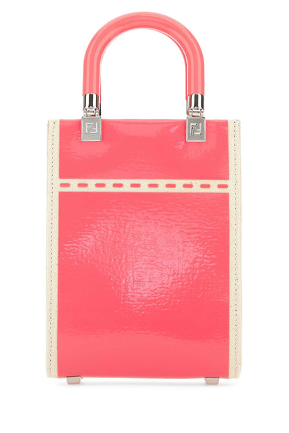 Fendi Women Two-Tone Canvas Mini Sunshine Handbag by Luosophy
