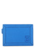 Burberry Men Turquoise Leather Card Holder by Luosophy