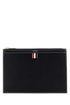 Thom Browne Men Midnight Blue Leather Document Case by Luosophy