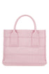 Salvatore Ferragamo Women Pink Fabric Beach S Handbag by Luosophy