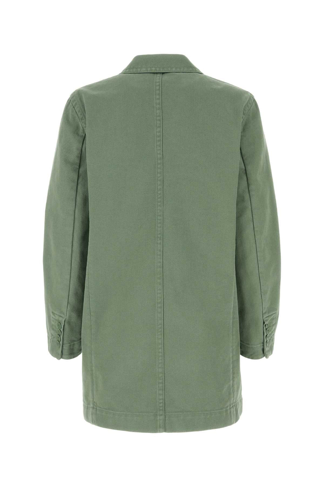 Max Mara Women Sage Green Denim Zenobia Blazerâ by Luosophy