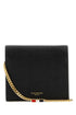 Thom Browne Women Black Leather Card Holder by Luosophy