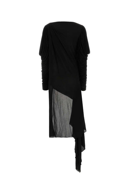 Gucci Women Black Crepe Dress