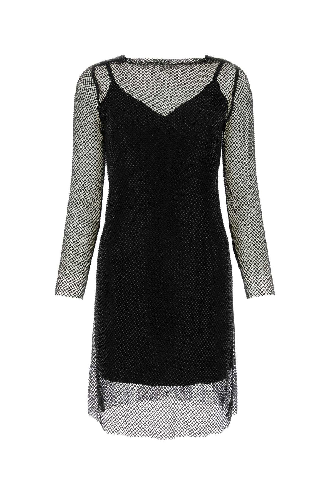 Max Mara Women Embellished Mesh Vezzo Mini Dress