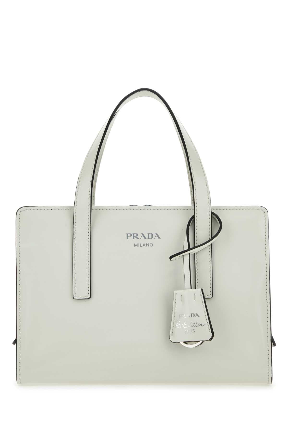 Prada Women Ivory Leather Re-Edition 1995 Handbag by Luosophy