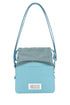 Maison Margiela Women Light Blue Leather And Fabric 5Ac Bucket Bag  DestGlow