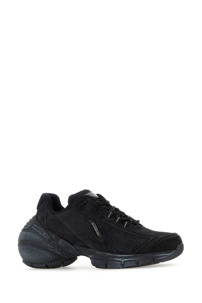 Givenchy Men Black Leather Tk-Mx Runner Sneakers by Luosophy