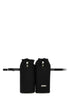 Salvatore Ferragamo Men Black Econylâ® Belt Bag by Luosophy