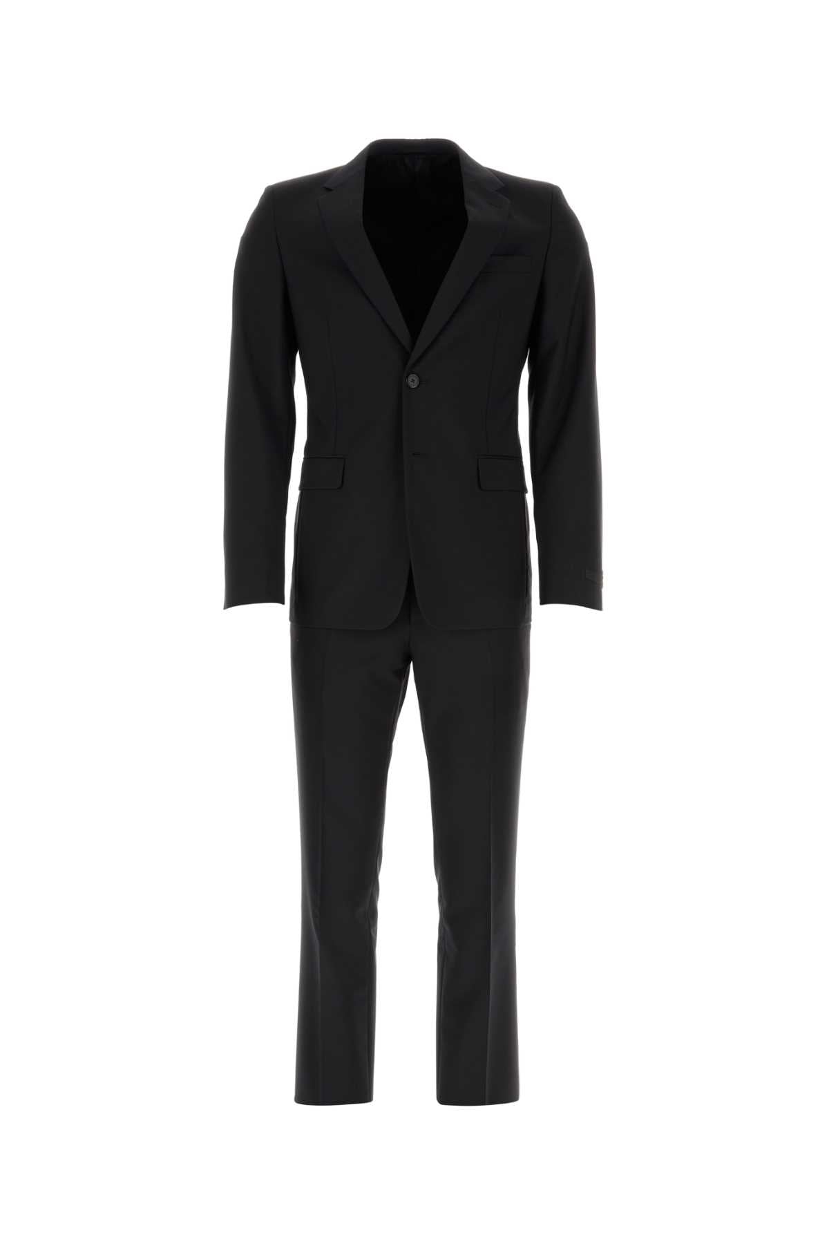Prada Men Midnight Blue Wool Blend Suit by Luosophy