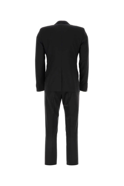 Prada Men Midnight Blue Wool Blend Suit