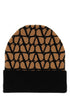 Valentino Garavani Women Printed Cashmere Beanie Hat by Luosophy