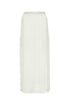Salvatore Ferragamo Women White Cotton Skirt by Luosophy