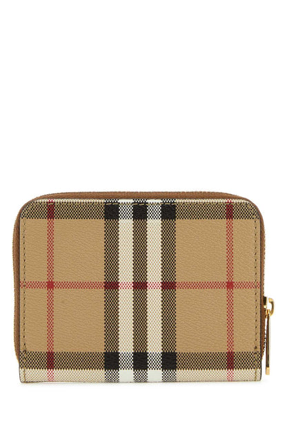 Burberry Women Printed E-Canvas Wallet by Luosophy