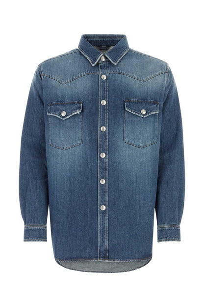 Burberry Men Denim Shirt by Luosophy