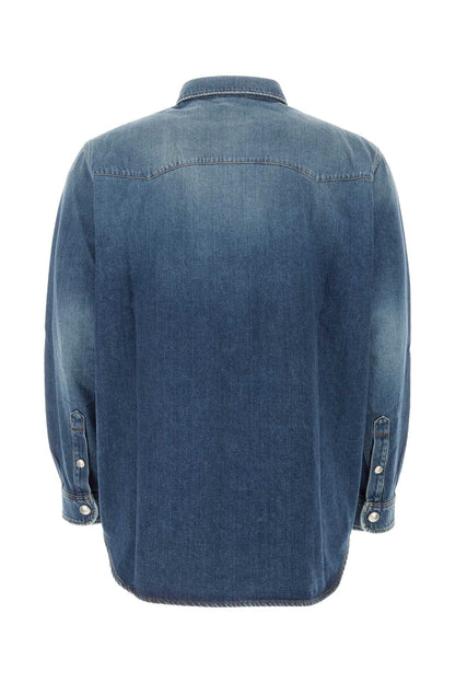 Burberry Men Denim Shirt