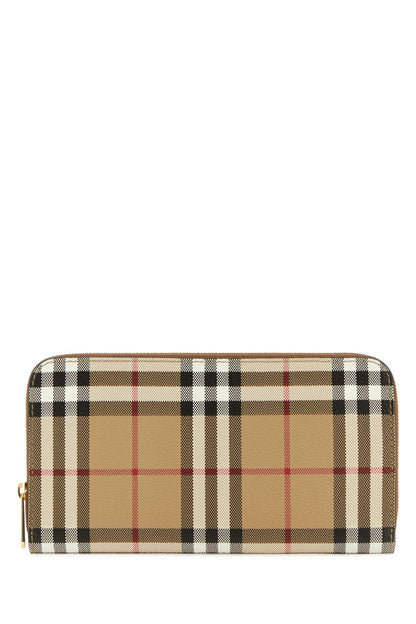 Burberry Women Printed Canvas Wallet by Luosophy