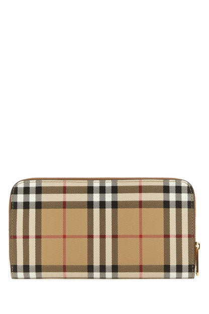 Burberry Women Printed Canvas Wallet by Luosophy