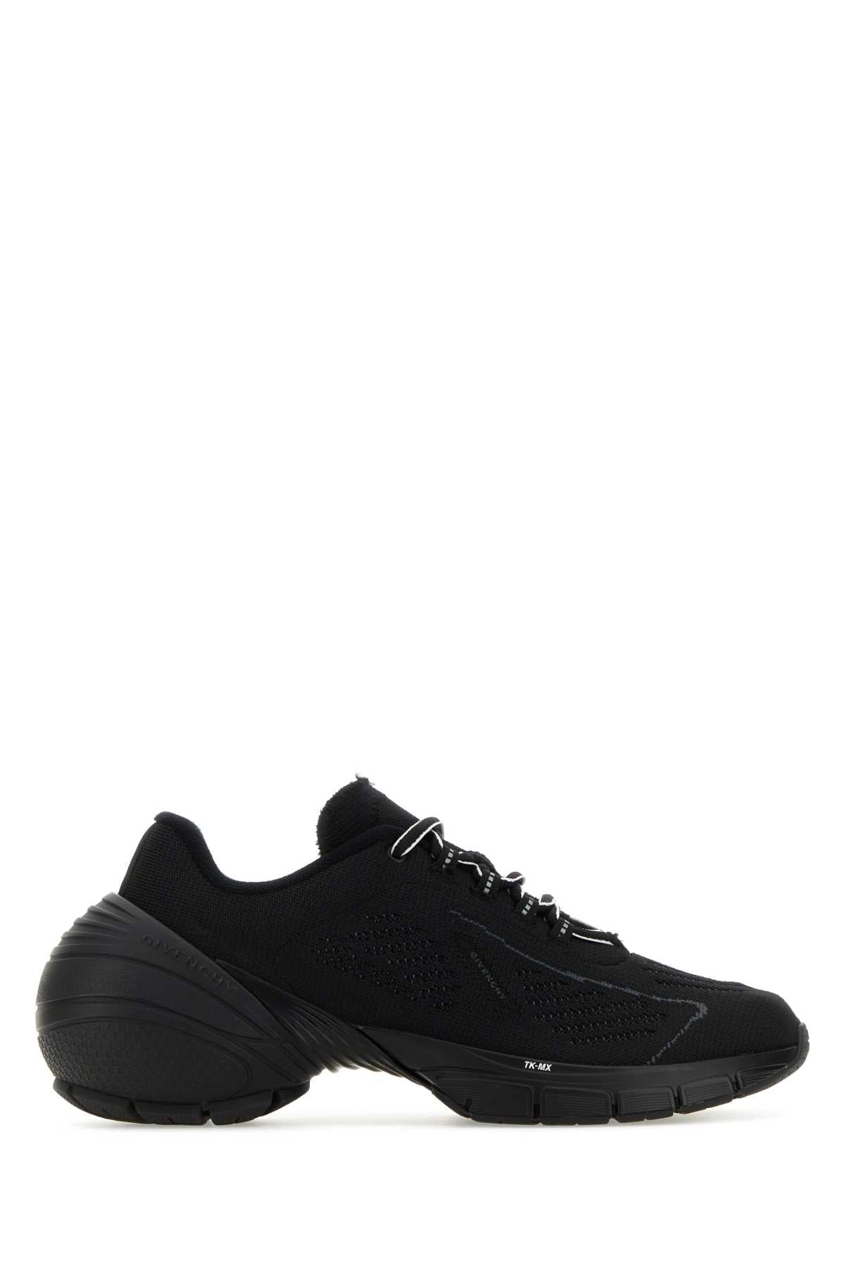 Givenchy Men Black Fabric Tk-Mx Sneakers by Luosophy