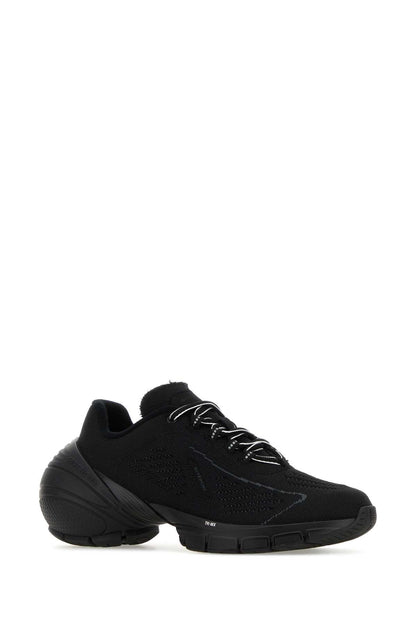 Givenchy Men Black Fabric Tk-Mx Sneakers by Luosophy