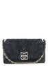 Givenchy Women Black Denim Medium 4G Soft Handbag by Luosophy