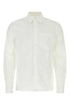 Prada Men White Poplin Shirt by Luosophy