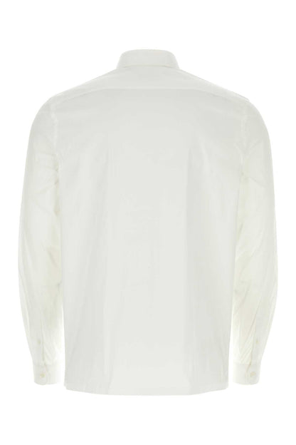 Prada Men White Poplin Shirt by Luosophy