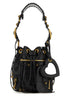 Balenciaga Women Black Leather Le Cagole Xs Bucket Bag by Luosophy