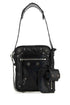 Balenciaga Men Black Leather Le Cagole Men Crossbody Bag by Luosophy