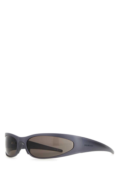 Balenciaga Men Graphite Aluminum Reverse Xpander 2.0 Sunglasses by Luosophy